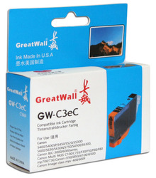 Картридж неор. GREATWALL GW-3C/3EC Canon BCI-3 Cyan