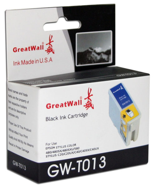 Картридж неор. GREATWALL GW-T013B Epson T013401 Black