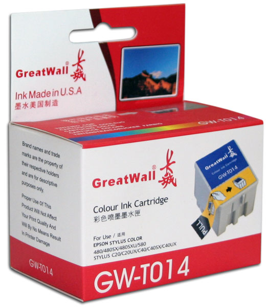 Картридж неор. GREATWALL GW-T014C Epson T014401 Сolor