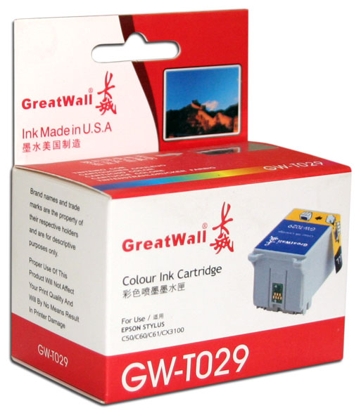 Картридж неор. GREATWALL GW-T029C Epson T029401 Сolor