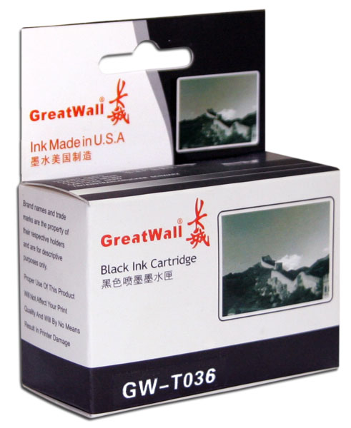 Картридж неор. GREATWALL GW-T036B Epson T036140 Black