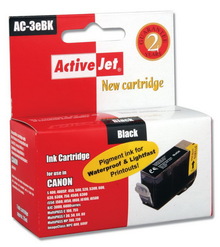 Картридж неор. ACTIVEJET AC-3eBk Canon BCi-3eBK Black pigment