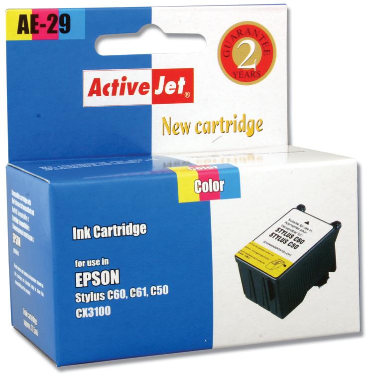 Картридж неор. ACTIVEJET AE-29 Epson T029401 Сolor Акция!