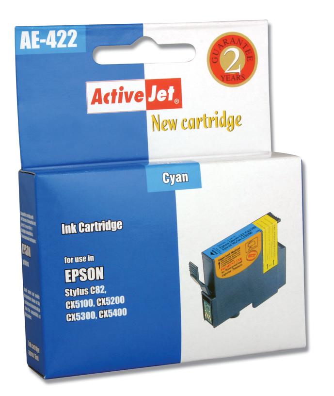 Картридж неор. ACTIVEJET AE-422 Epson T042240 Cyan Акция!