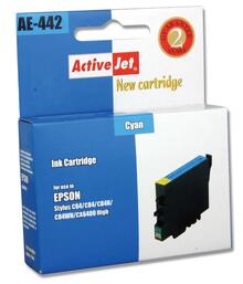 Картридж неор. ACTIVEJET AE-442 Epson T044240 Cyan