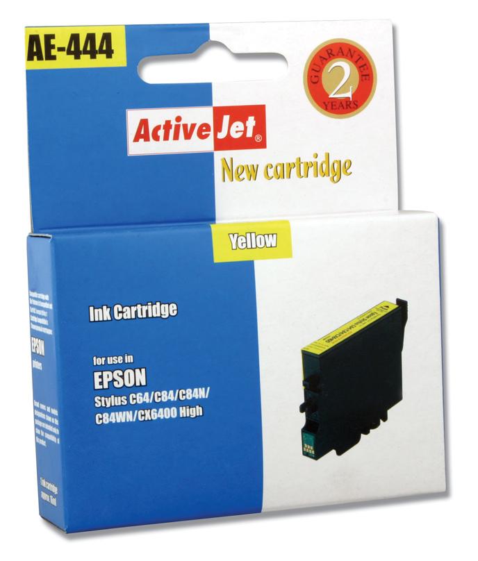 Картридж неор. ACTIVEJET AE-444 Epson Yellow T044440