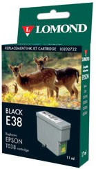 Картридж LOMOND Epson T038 Black