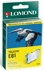 Картридж LOMOND Epson T0814 Yellow