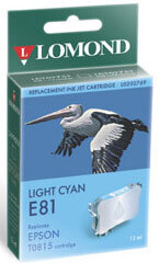 Картридж LOMOND Epson T0815 Light Cyan