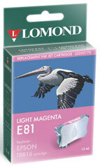 Картридж LOMOND Epson T0816 Light Magenta