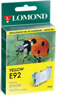 Картридж LOMOND Epson Yellow T0924