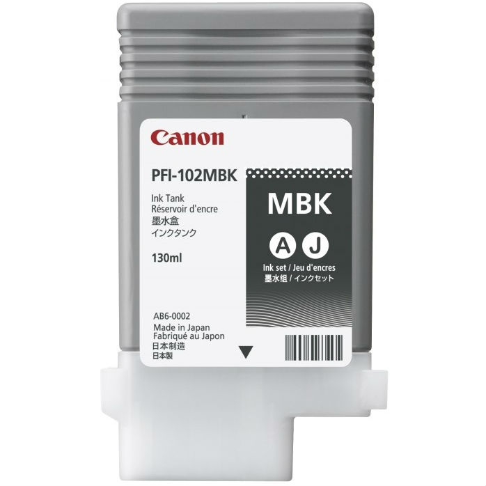 

Картридж Canon PFI-102MBk Matte black (0894B001), PFI-102MBk (matte black) iPF500/600/700