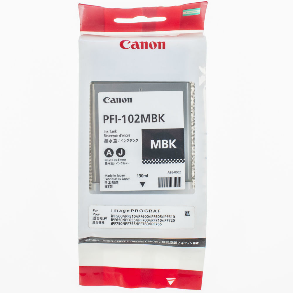 Картридж Canon PFI-102MBk Matte black (0894B001) Тип оригінальний