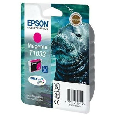 

Картридж EPSON C13T10334A10 magenta, StT30/40W, TX550W/510FN/600FW magenta, 11,1 мл