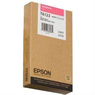 

Картридж EPSON T6123 magenta (C13T612300), T6123 magenta