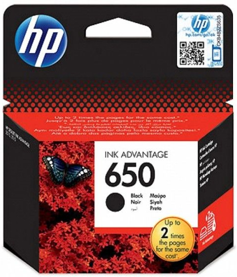 Картридж HP 650 Black (CZ101AE)