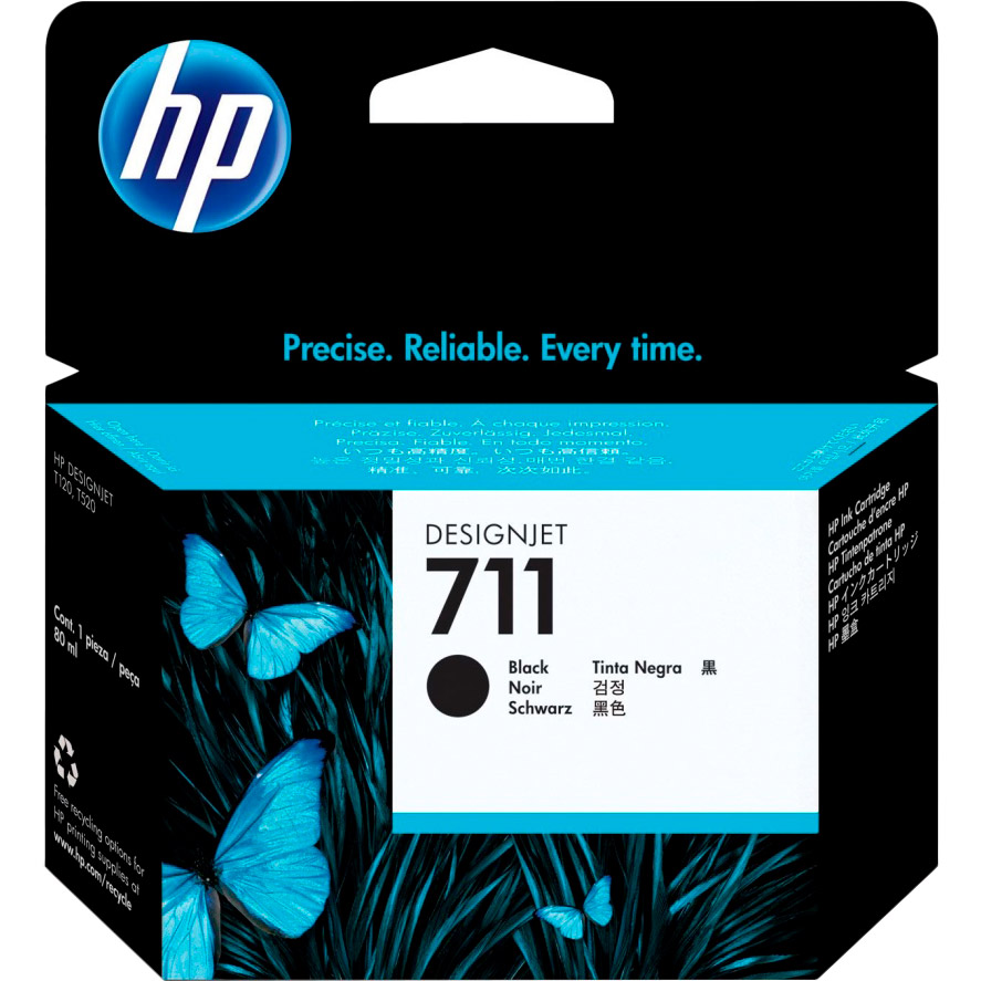 Картридж HP 711 Black (CZ133A)