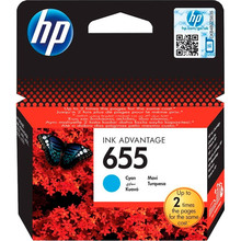 Картридж HP 655 Cyan (CZ110AE)