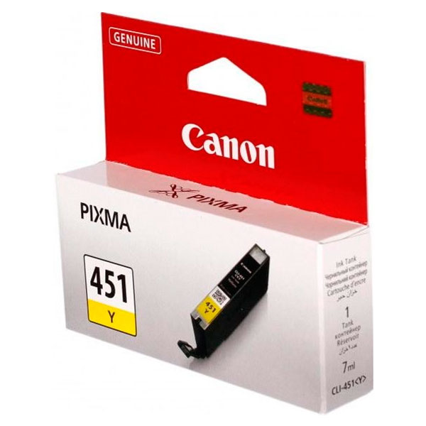 Картридж CANON CLI-451Y Yellow (6526B001)