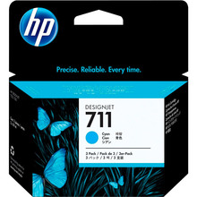 Набор картриджей HP 711 Cyan 3 шт (CZ134A)