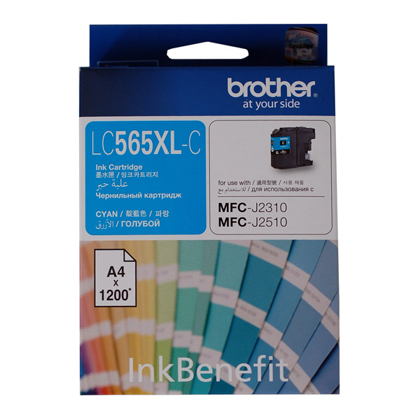 

Картридж BROTHER LC565XLC Cyan, LC565XLC Cyan