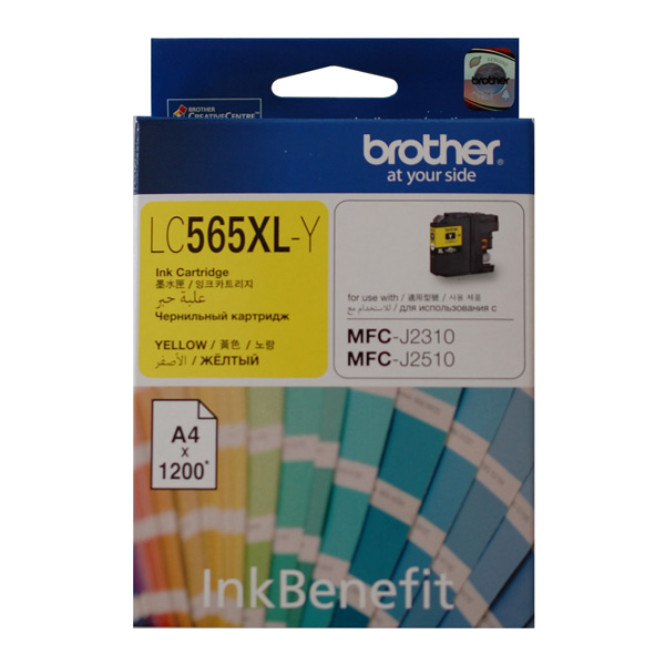 

Картридж BROTHER LC565XLY Yellow, LC565XLY Yellow