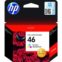 Картридж HP CZ638AE No.46 Ultra Ink Advantage Tri-color