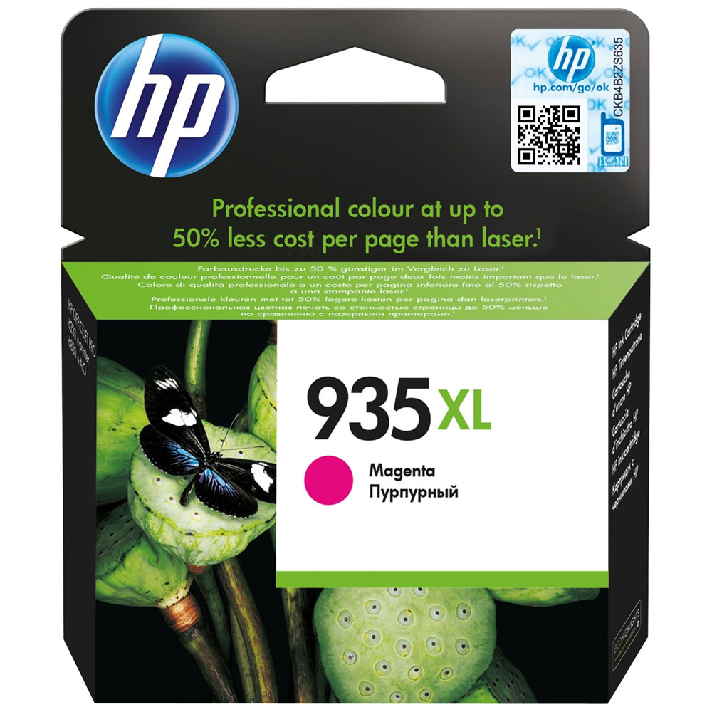 

Картридж струйный HP No.935XL (C2P25AE) Officejet Pro 6230/6830 Magenta, No.935XL Officejet Pro 6230/6830 Magenta