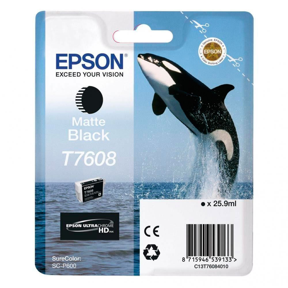 

Картридж Epson C13T76084010, Картридж SureColor SC-P600 matte black