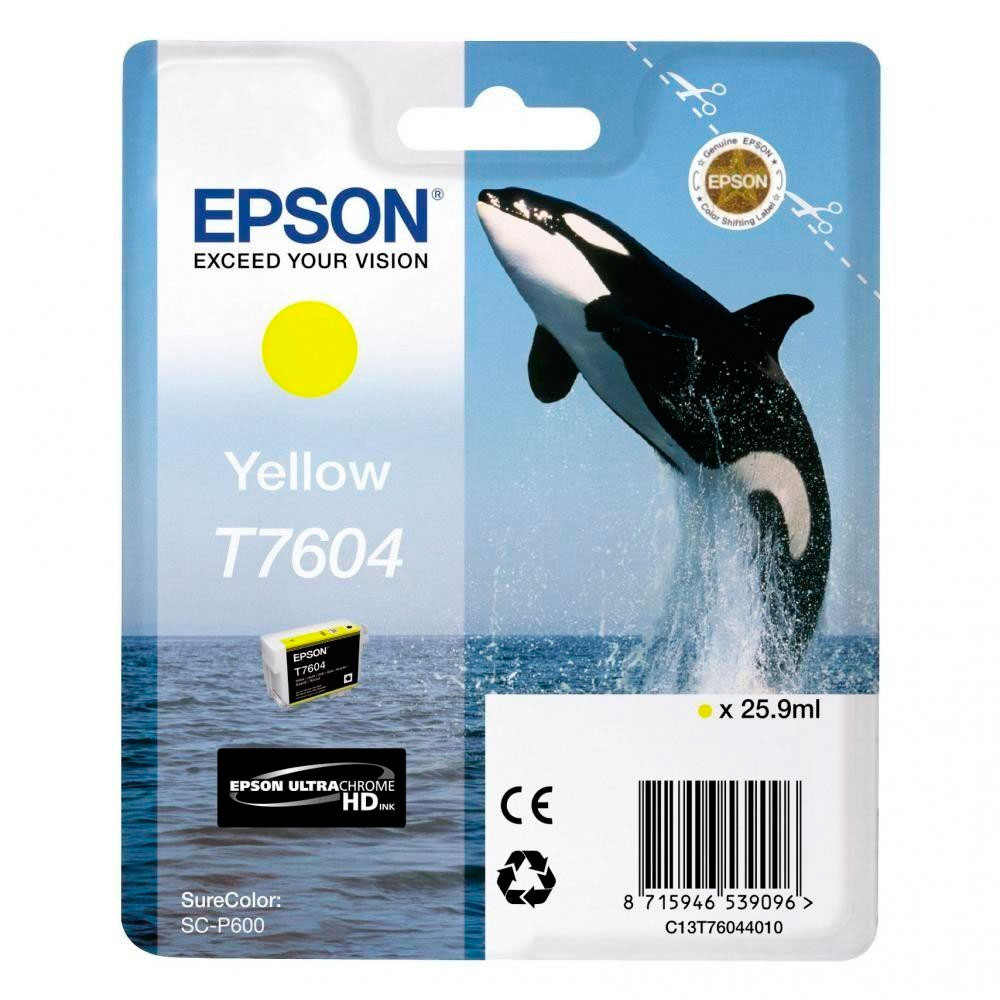 

Картридж Epson C13T76044010, Картридж SureColor SC-P600 yellow