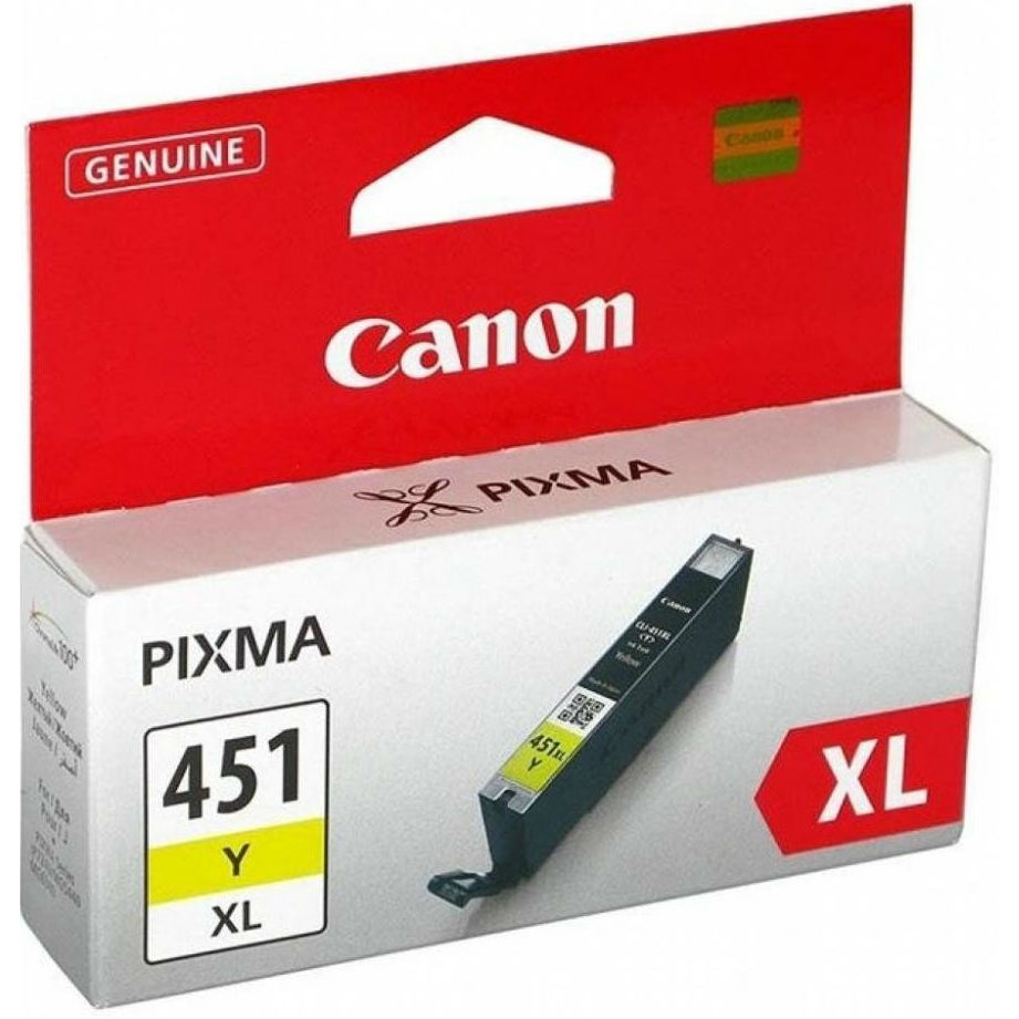 Картридж CANON CLI-451Y XL Yellow (6475B001)