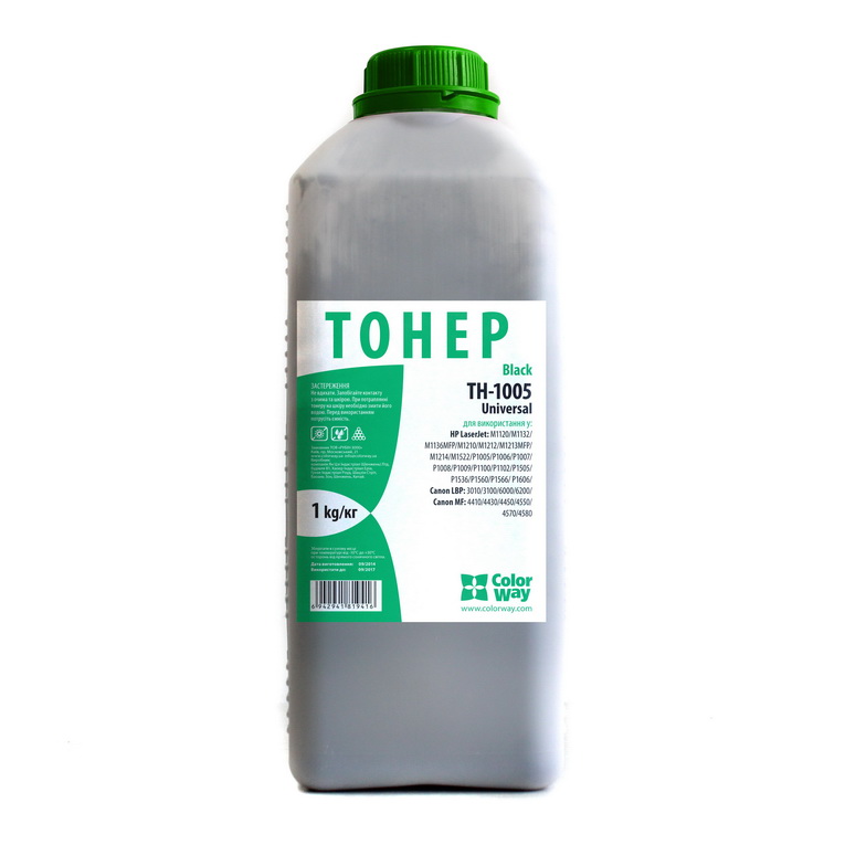 Тонер CW HP LJ P1005/P1505 (1kg) Universal (TH-1005-1)