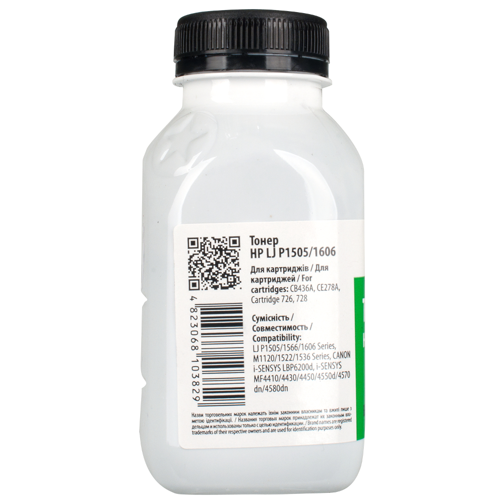 Тонер PATRON HP LJ P1505/1606 ФЛАКОН 110 г Для бренду Hewlett-Packard