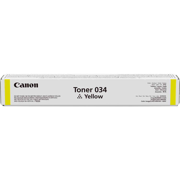 Тонер CANON 034 (9451B001AA) YELLOW