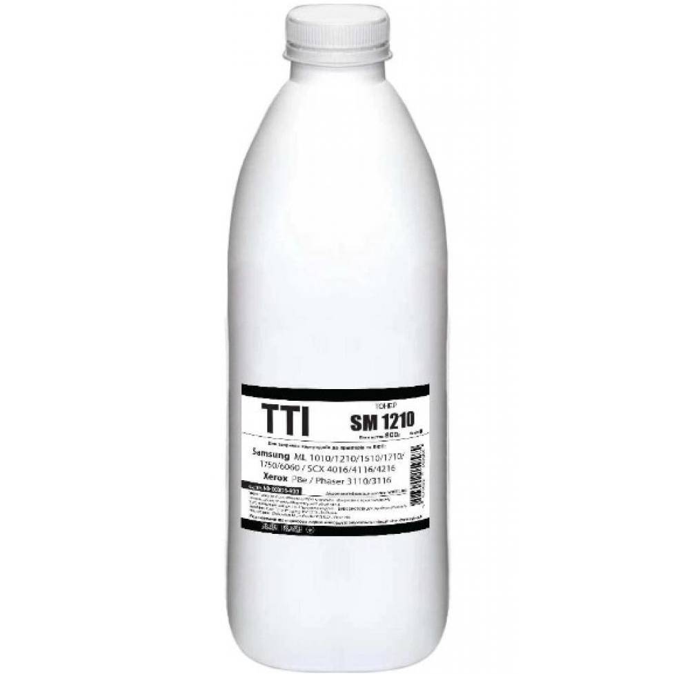 Тонер TTI для Samsung ML-1210/1710, Xerox P8e 900г Black, акрил (NB-003D1-900)