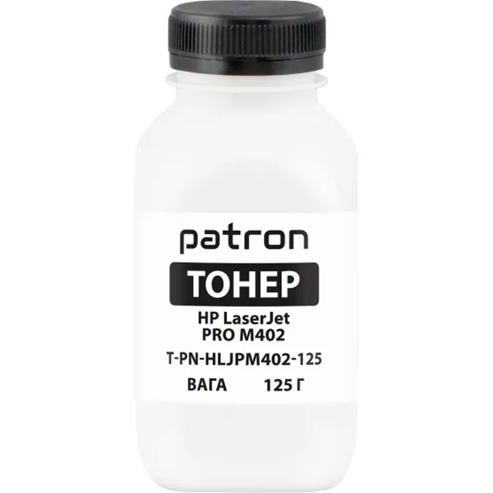 Тонер PATRON HP LJ PRO M402 CF226A 125г Black (PN-HLJPM402-125)