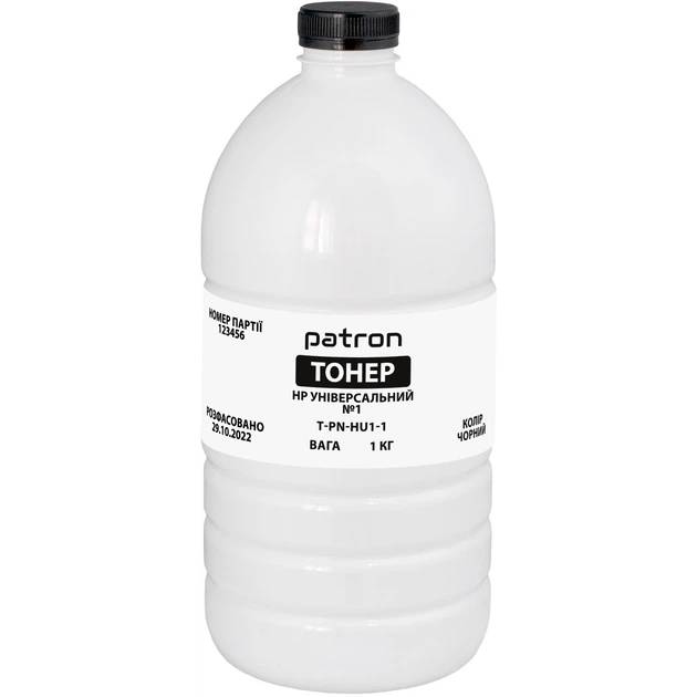Тонер PATRON для HP LJ Universal №1 1кг Black (LJ1010/1200/P2035) (PN-HU1-1)
