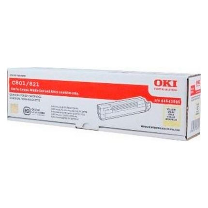 

Картридж OKI 44643005 Yellow, Toner-Y-C801/C821-7.3K (44643005)
