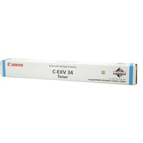 Тонер CANON C-EXV34 Cyan (3783B002)