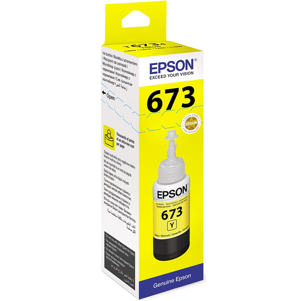 

Чернила EPSON L800 Yellow (C13T67344A), L800 Yellow (C13T67344A)