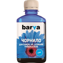 Чернила BARVA CANON/HP/Lexmark Универсальные №4 CYAN 180 г (CU4-476)