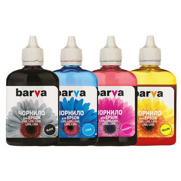 Комплект чернил BARVA I-BAR-E-L100-090-MP