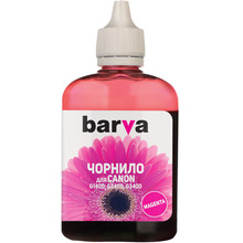 Чернила BARVA CANON G1400/G2400/G3400 MAGENTA 90г (I-BAR-CG490-090-M)