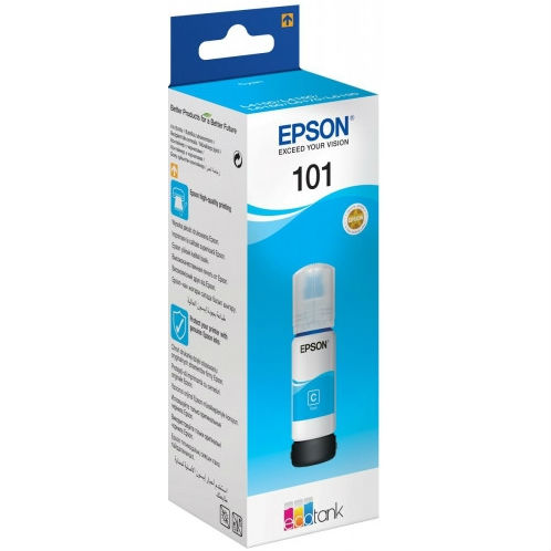 Чернила EPSON L4150/L4160 cyan (C13T03V24A) Тип на основе красителя (водорастворимые)