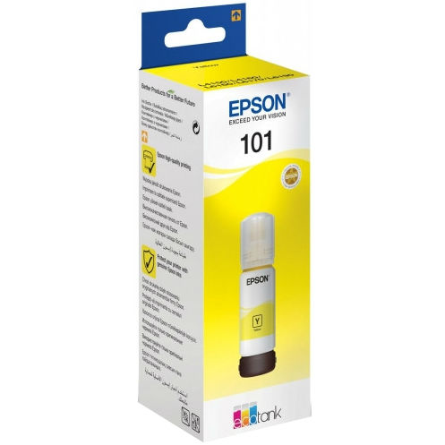 Чорнило EPSON L4150/L4160 yellow (C13T03V44A) Тип на основі барвника (водорозчинні)