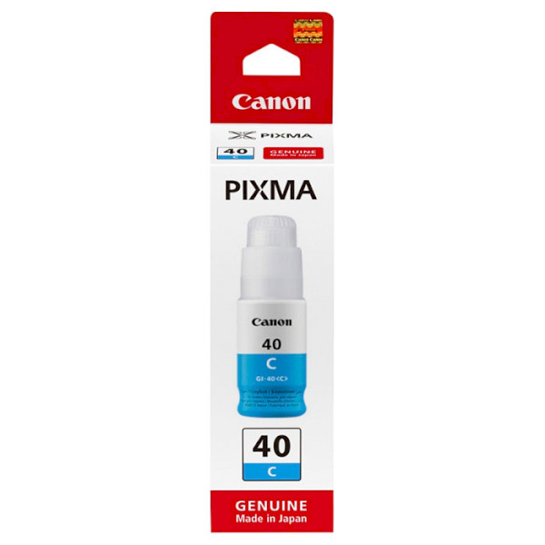 Чорнило CANON GI-40 PIXMA G5040/G6040 Cyan (3400C001)