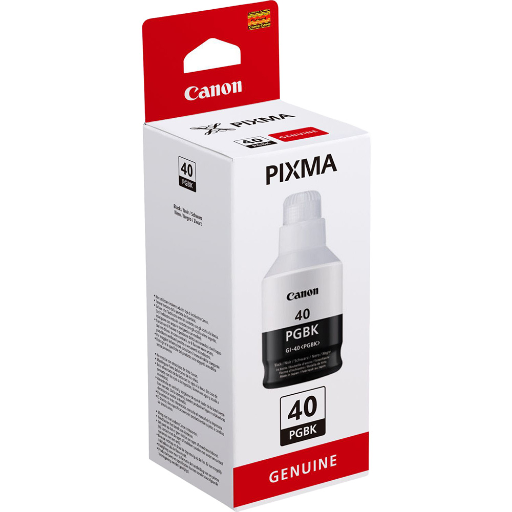 Чернила CANON GI-40 PIXMA GM2040/G5040/G6040 Black (3385C001) Тип пигментные