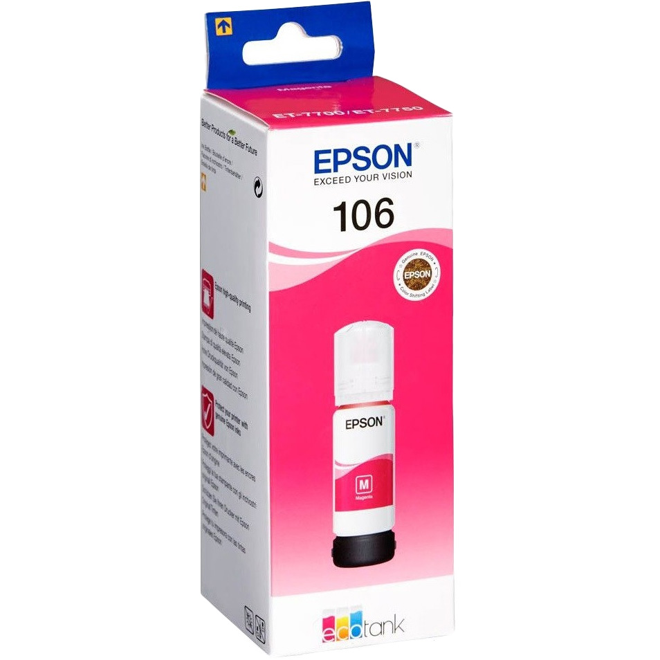 Чорнило EPSON L7160/L7180 Magenta Вид оригінальний