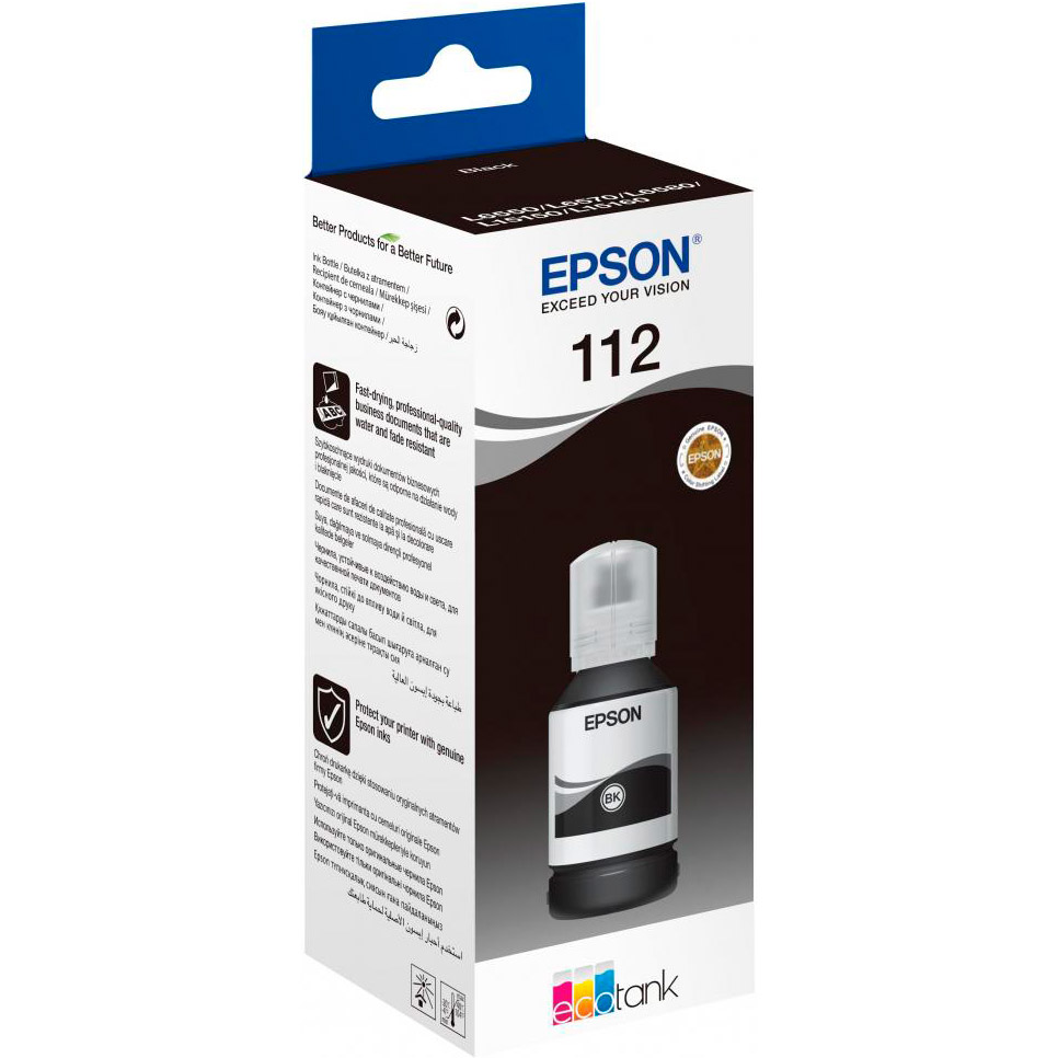 Чорнило EPSON L15150/15160 Black (C13T06C14A)