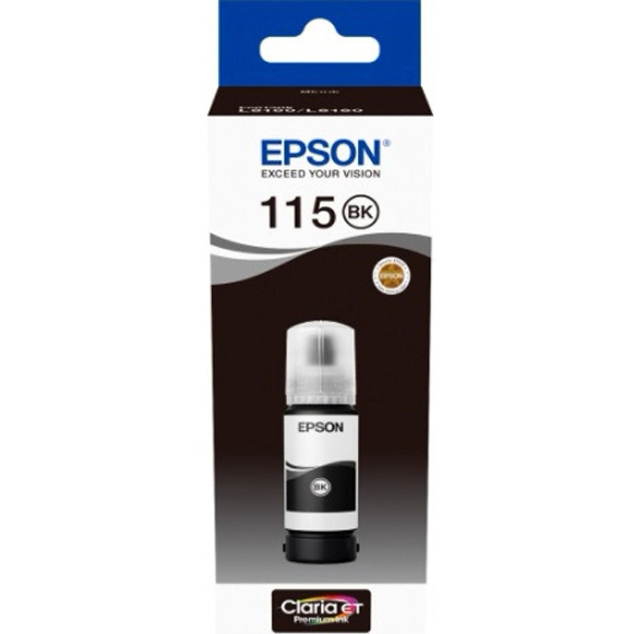 Чорнило EPSON L8160/L8180 Black pigm (C13T07C14A) Тип пігментні